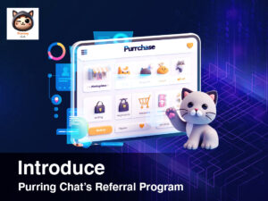 purring chat referral program